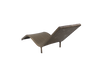 Gardenia Chaise Lounge - Synthetic Fiber