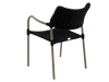 Gold Armchair - Nautical Rope