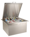Refreshment Center with Insulated Lid