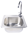 Stainless Steel Sink and Faucet Set
