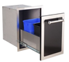 Black Diamond Trash Cabinet