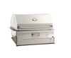 24" Stainless Steel Charcoal Built-In Grills